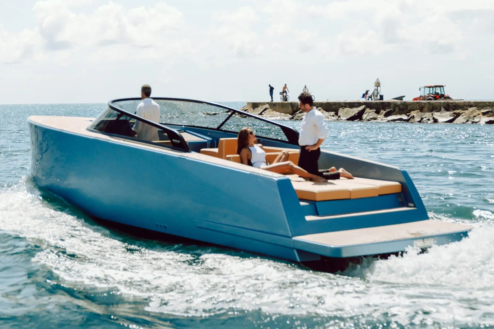 VanDutch32 AVIO BLUE Tour sul Lago di Garda con Prestige Boat Charter