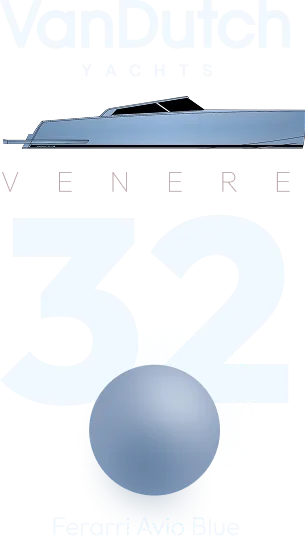 Vandutch 32 Ferrari Avio Blue