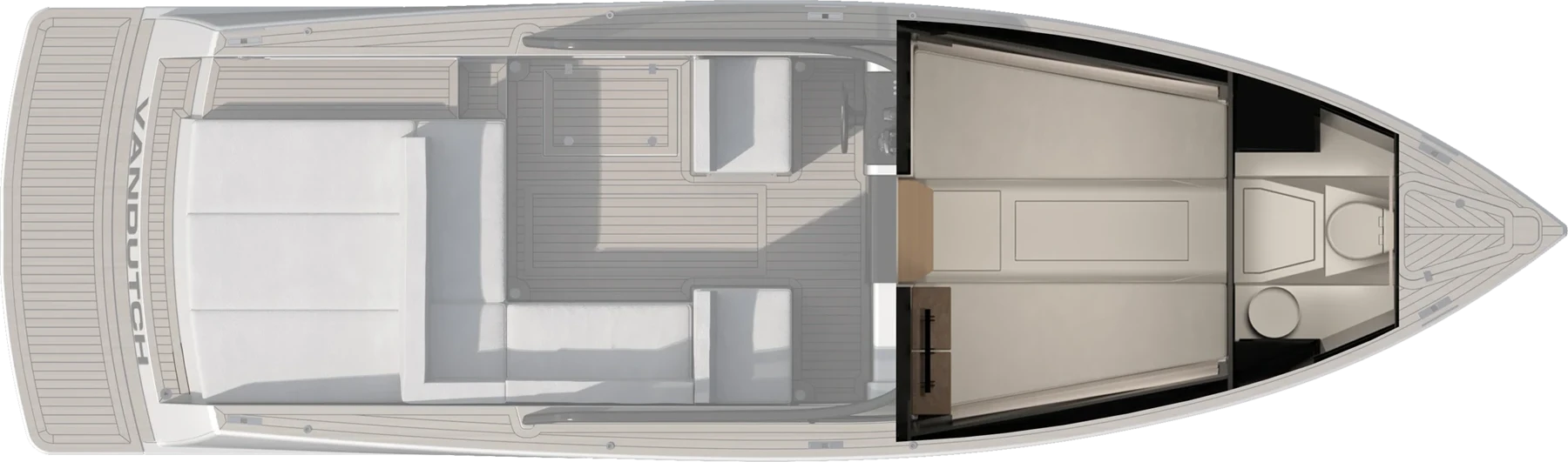 Yacht Vandutch 32 Ponte Inferiore